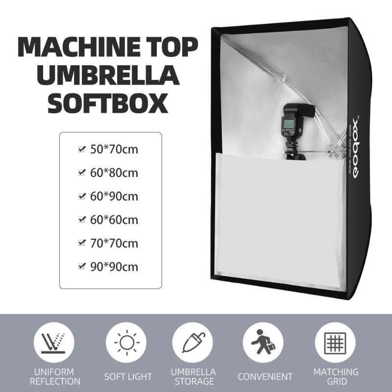 

Godox light Softbox Quadrilateral Brolly Umbrella Photography accessories soft box Reflector for Video Studio