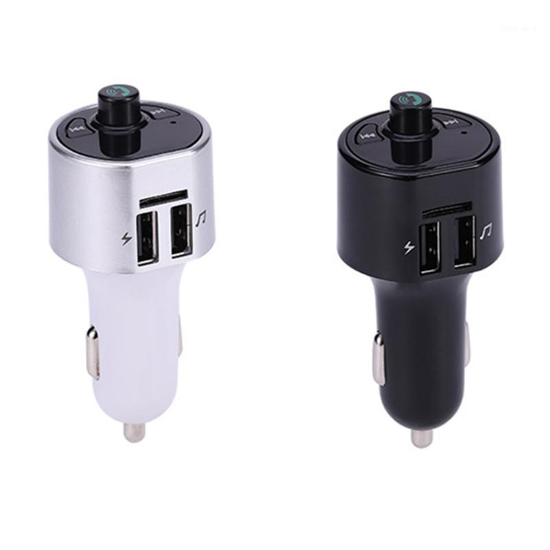 

New FM Transmitter Wireless In Car MP3 Player Dual USB Charger Port V4.2 Bluetooth Car Kit FM Radio Transmitter Modulator1