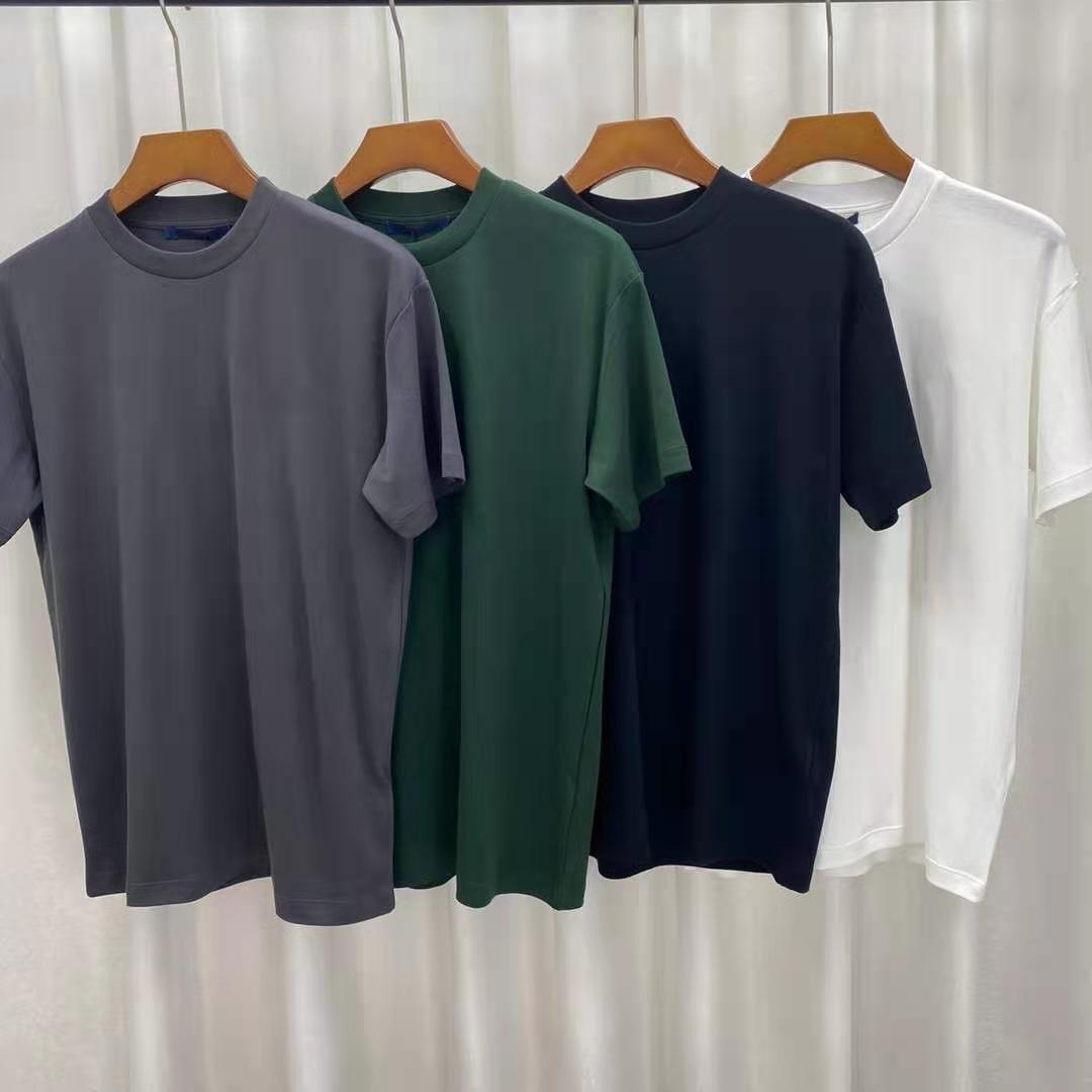 

21SS early spring Short sleeve Tee Men Women High Street Fashion Short Sleeves T-Shirts Summer Breathable Tee zdll0123., White