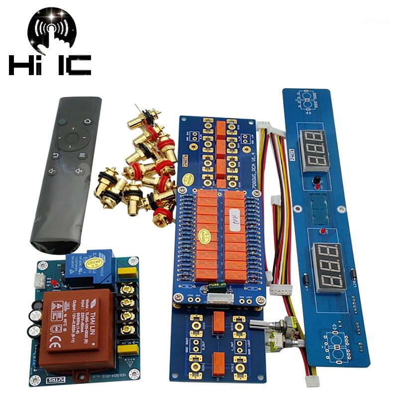 

HiFi Infrared Remote Control Volume Control Adjust Board ALPS27 Preamp Motor Relay Potentiometer Reference GOLDMUND1