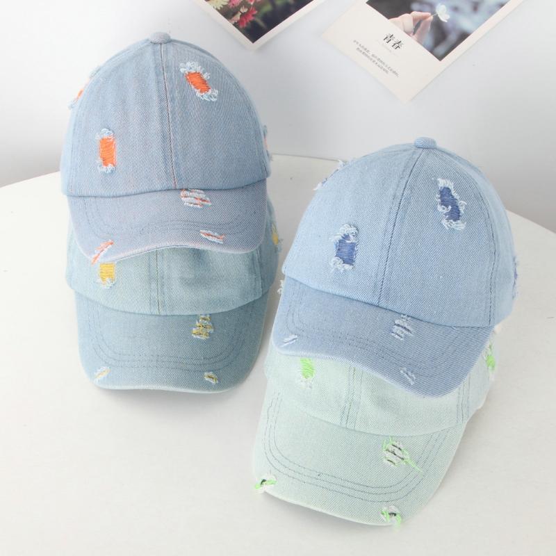 

Baby Summer Hat Fashion Child Toddler Girls Boys Edge Cowboy Beach Sun Protect Kids Sunscreen Baseball Hat Cap 1-8Years C140#, Bu