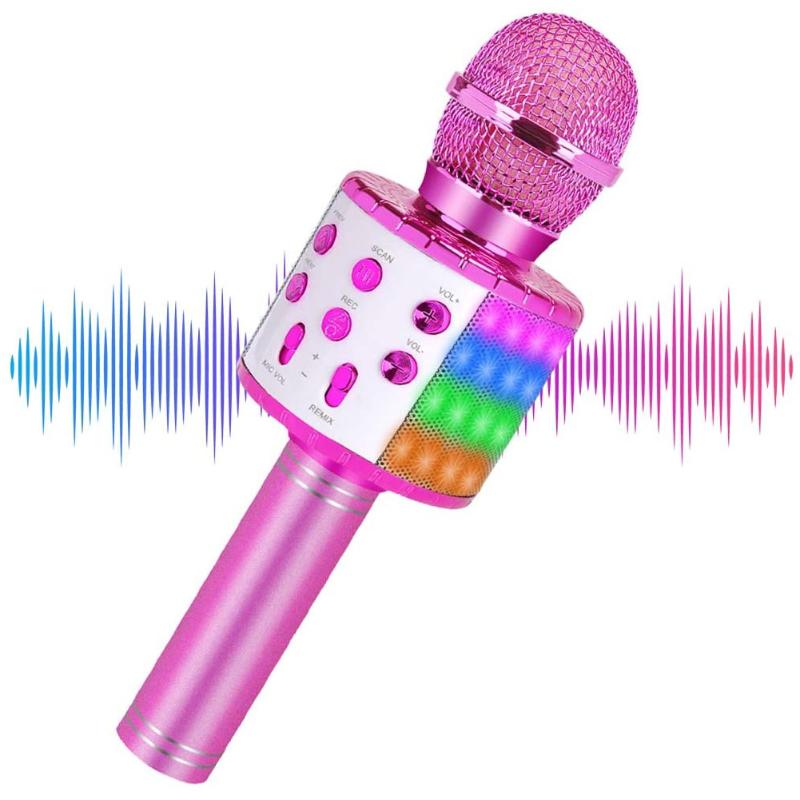 

Phone Microphone Omnidirectional Condenser Microphone Wireless Communication Video Vlog Equipment For Family Singing