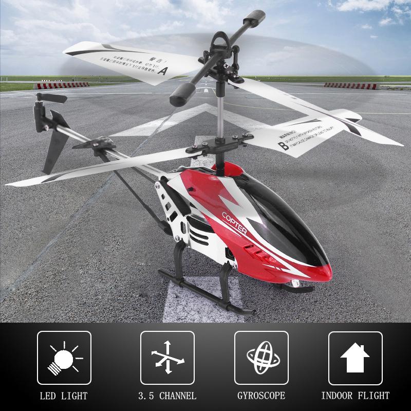 

RC Helicopter 2.5/3.5 Channel RC Helicopter Kids Toys Model Plane Planes Drop-resistant Alloy Helicopters