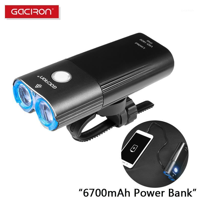 

Gaciron Professional 1800 Lumen Bike Light Bicycle Headlight Rechargeable Front Lamp Waterproof Cycling Accessories1