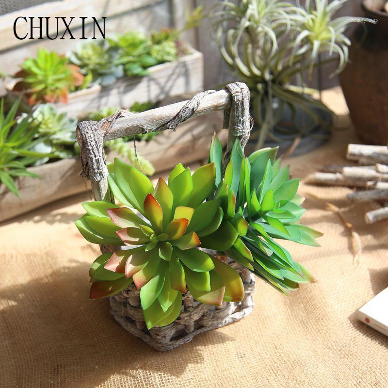 

Artificial Succulents Plastic Lotus Fake Plants Flower For Home Wedding Christmas Decorative Flowers For Garden Office Decor1, Light green