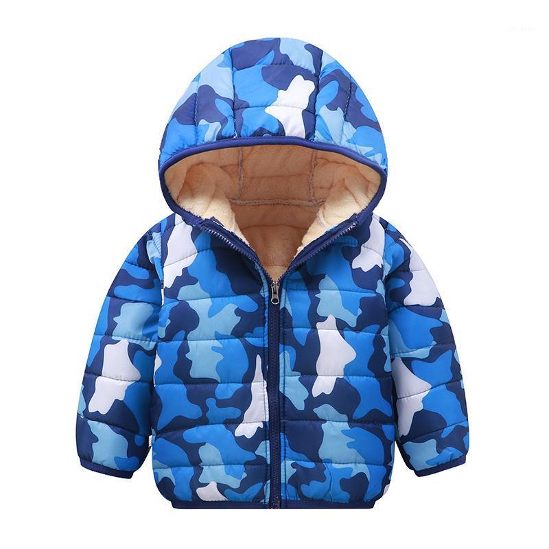 

Children Cotton Clothing 2020 Autumn And Winter New Cotton Clothing Plus Velvet Cartoon Boys And Girls Baby Down Padded Jacket1, Yellow