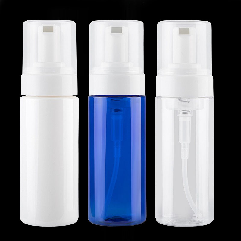 

100ml 150ml Plastic Foamer Pump Bottles Containers Travel Empty Mousse Soap Foam Dispenser Reillable Foaming Dispenser Bottles 0098PACK