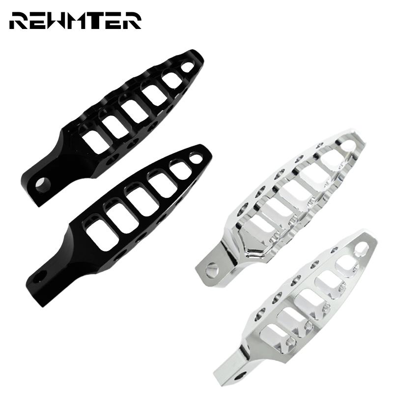 

Motorcycle Footrests 45 Degrees Male-Mount CNC Footpeg Pedal Foot Pegs For 883 1200 XL XR Touring Dyna Softail