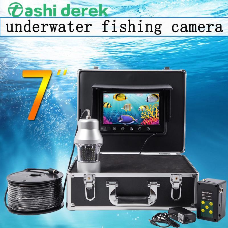 

F08 360 Degree Rotation Camera Waterproof Deep Water Fishing Camera 7'' LCD Monitor Night Vision Underwater Fish Finder Monitor1