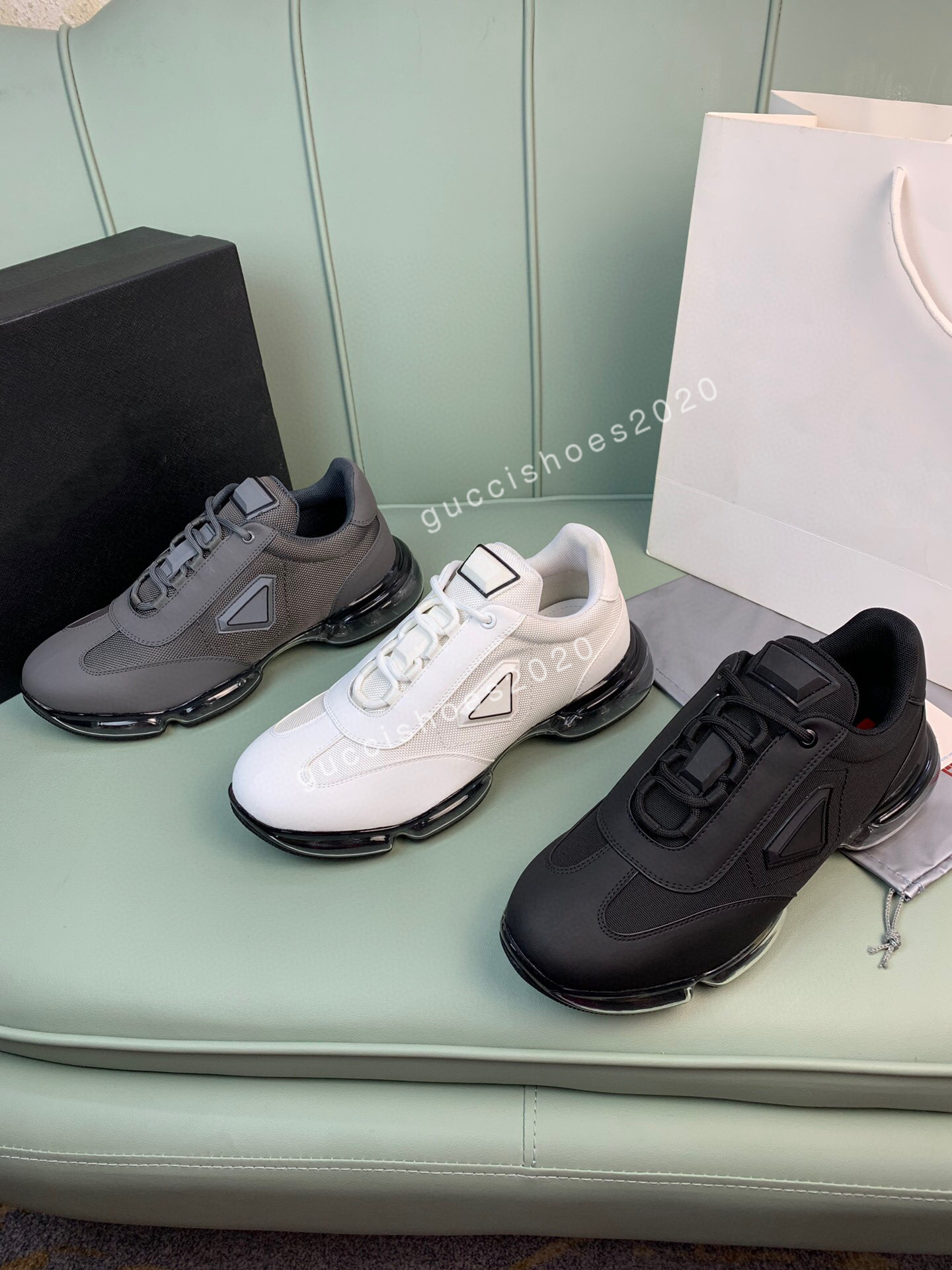 

2022 Men's designer high top shoe Blue and red Web embroidery men shoes Tennis sneakers size38-44, 01