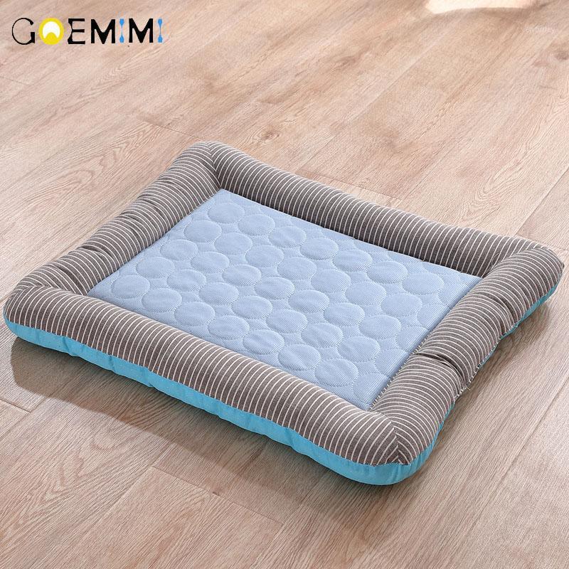 

Summer Cooling Pet Dog Mat Dog Sleeping Mats For Dogs Cats Pet Kennel Top Quality Cool Cold Silk Bed For1