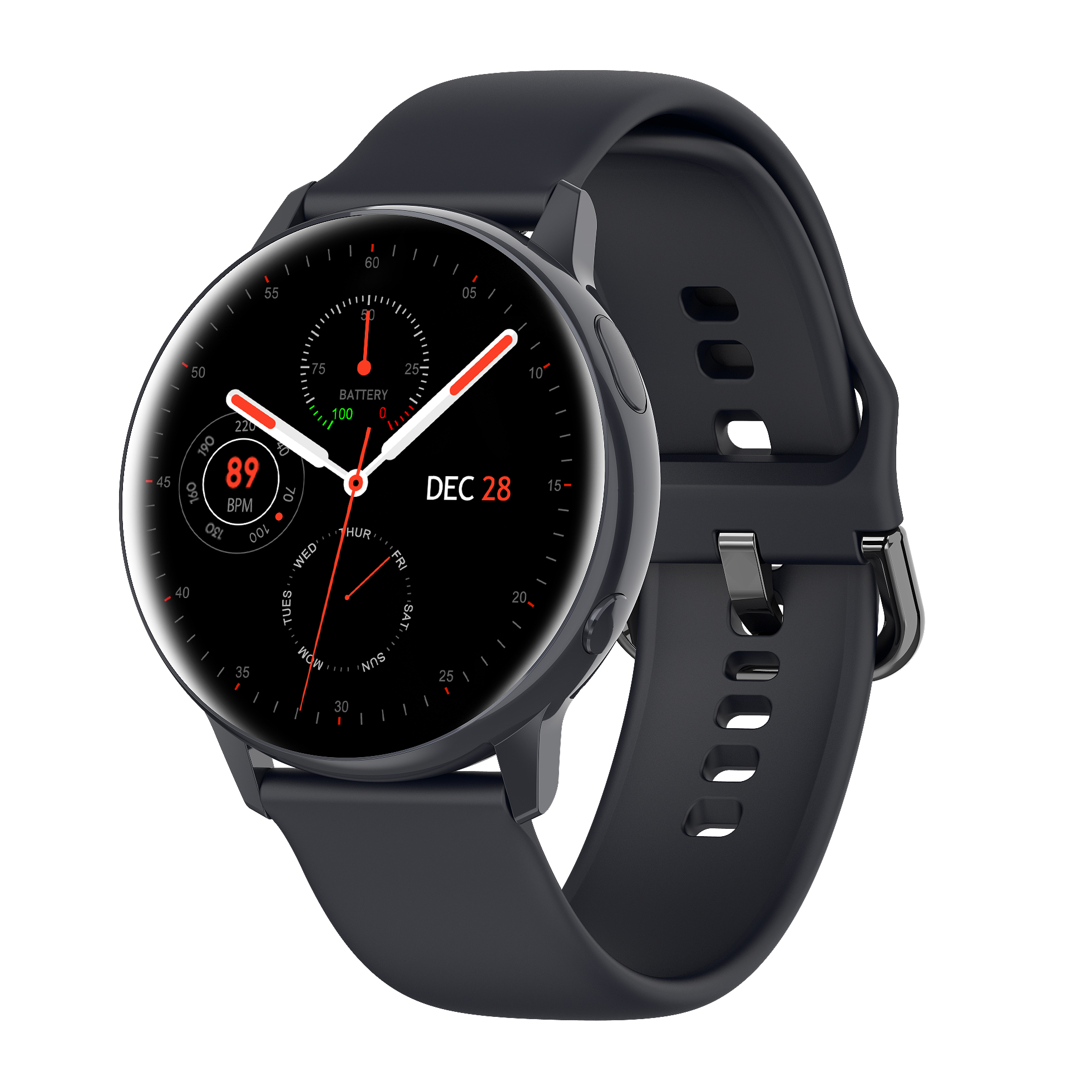 

Winusn Smart Watch 390*390 HD Screen Wireless Power Heart Rate Monitor Blood Pressure IP68 Waterproof SmartWatch for IOS Android