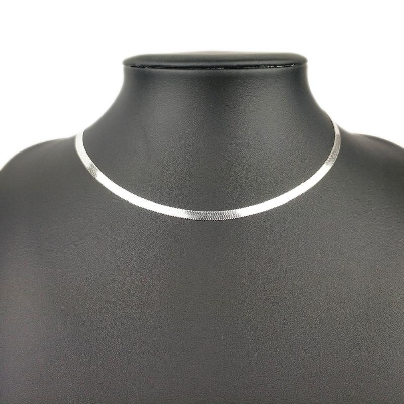 

Punk Fashion Gold Blade Chain on Neck Choker Necklace Women Sexy Flat Snake Chain Jewelry Gift Clavicle necklaces pendants