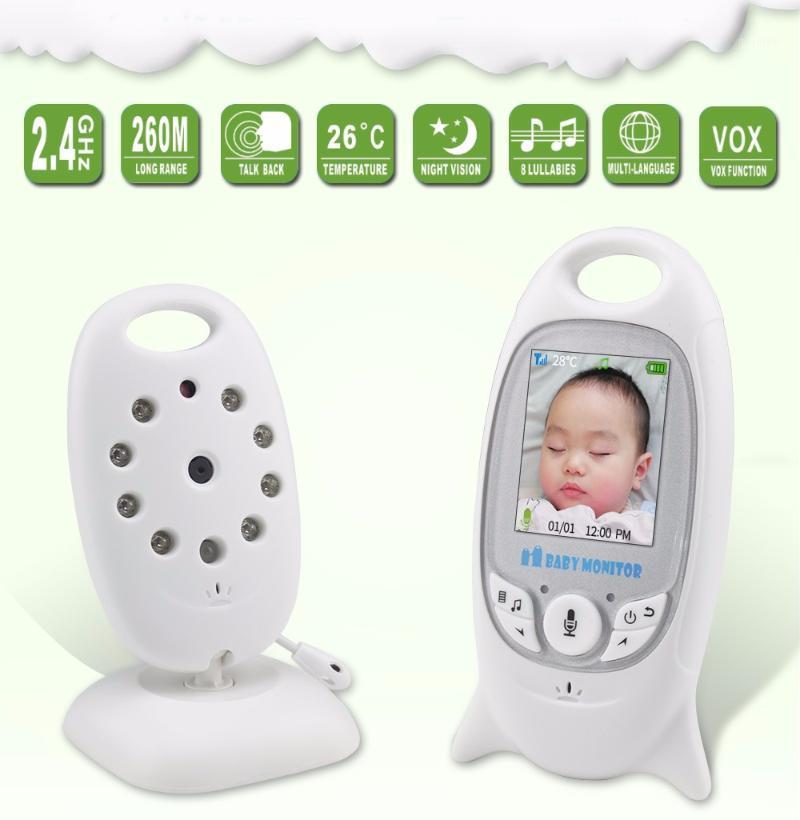 

Wireless Video Baby Monitor 2.0 inch Color Security Camera 2 Way Talk NightVision IR LED Temperature Monitoring with 8 Lullaby1