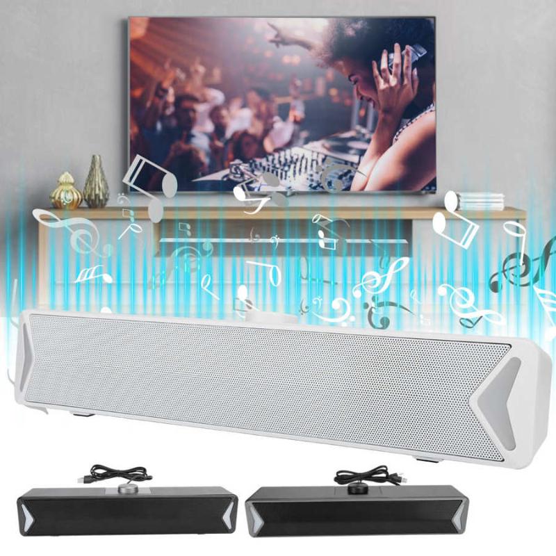 

Speaker Home Desktop Mini Subwoofer Independent Rotating Volume Button Speaker D6 New Sale