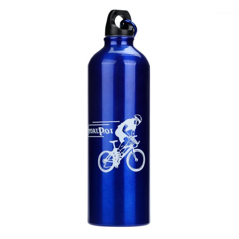 

750ml Aluminum Alloy Sports Water Bike Bottle Bidon Cycliste Cycling Camping Bicycle Bike Kettle Outdoor Riding Sports Kettle k11