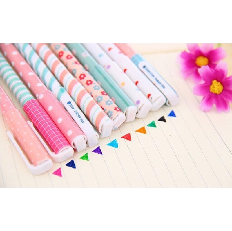 

20 Pcs/lot Color Gel Pen Kawaii Stationery Korean Flower Canetas Escolar Papelaria Gift Office Materi jllPQa lucky2005