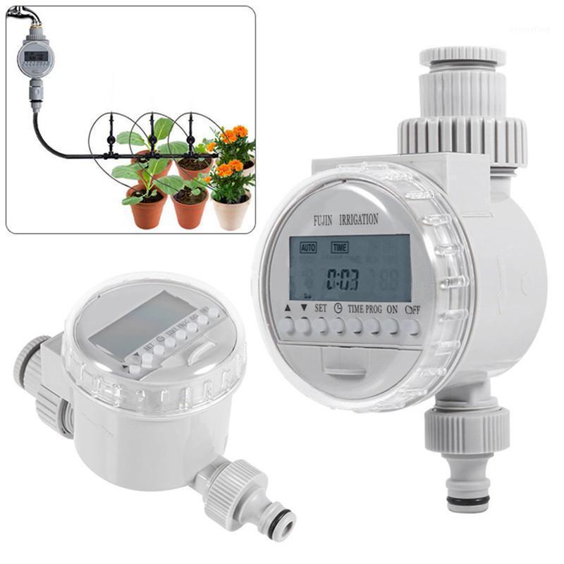 

Programmable Solar Power Watering Timer Automatic Irrigation LCD Display Hose Timers Garden System Equipments