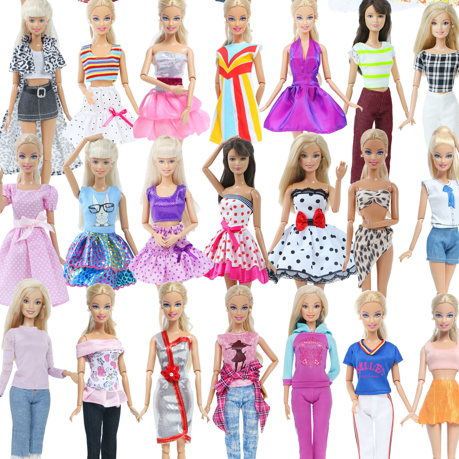 barbie doll clothes cheap