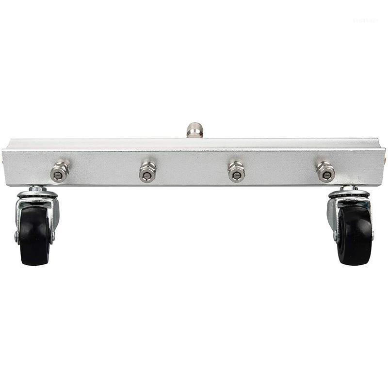 

Pressure Washer Water Broom,Surface Cleaner,Power Washer Cleaner,Sweep Floors,Driveway,Sidewalk,Deck,1/4 Inch Male Plug for Quic1, Silver