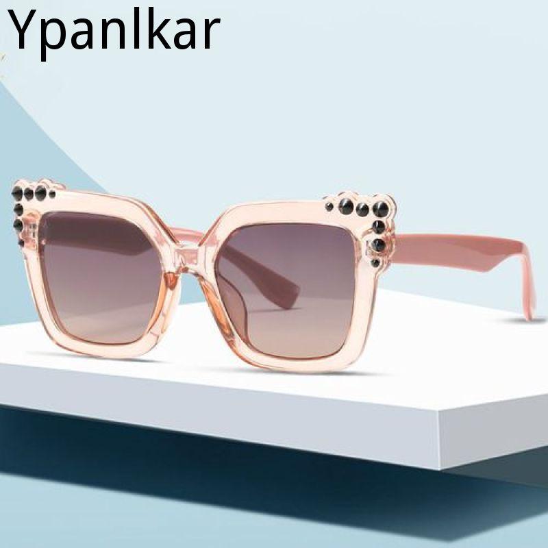 

Sunglasses Square Frame Fashion All-match Women Cross-border Classic Retro