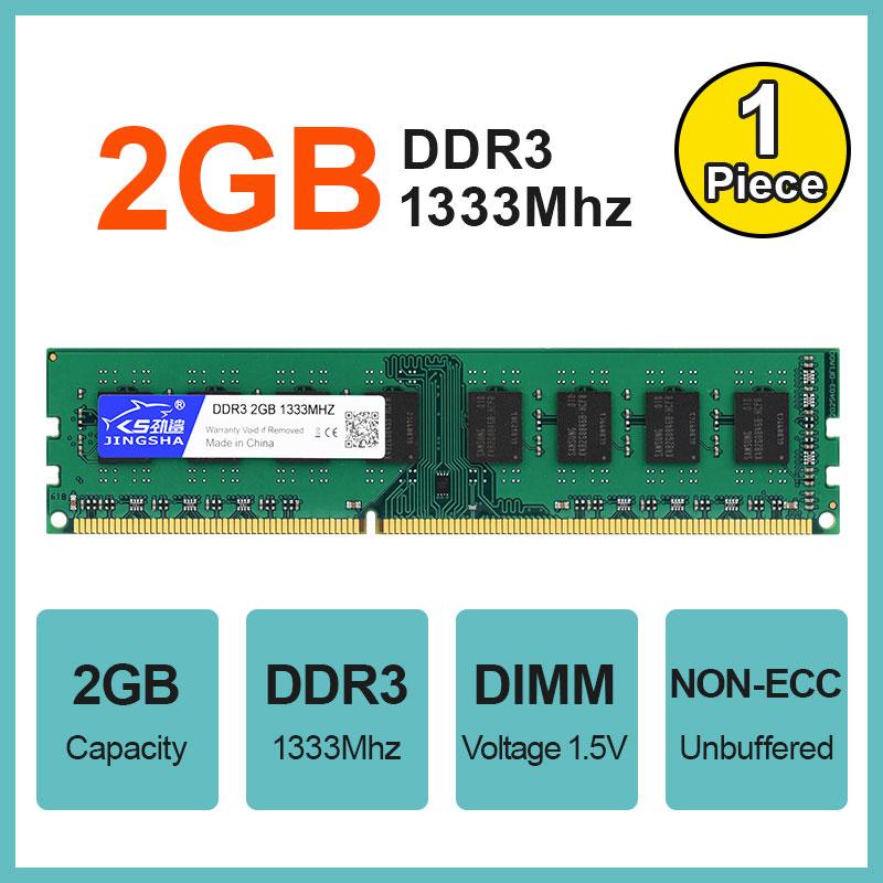 

8GB 4GB 2GB DDR3 1333MHz 1600MHz 1866MHz PC3 Desktop RAM Module Non-ECC Unbuffered DIMM 1.5V 240-Pin Memory Upgrade Stick