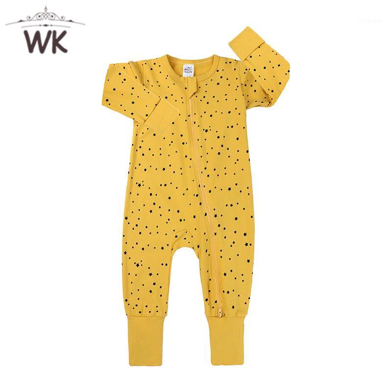 

Jumpsuits Baby Girl Romper Born Sleepsuit Star Rompers Infant Clothes Long Sleeve Boy Pajamas JP4671, Product 31