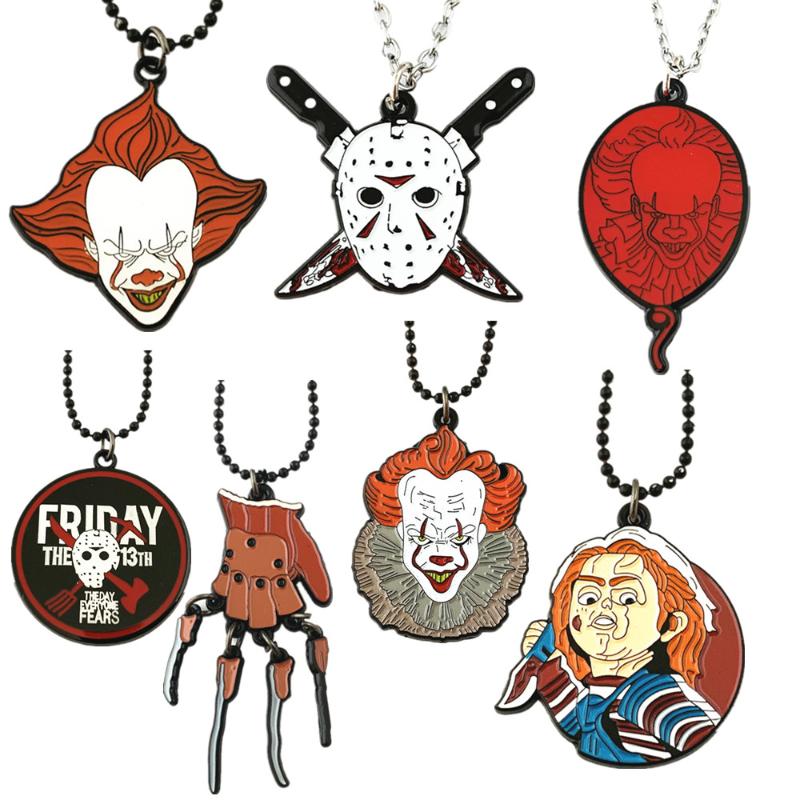 

FANTASY UNIVERSE Horror Necklace Cosplay High Quality Kawaii Metal Fashion Jewelry Woman/Boy Gift