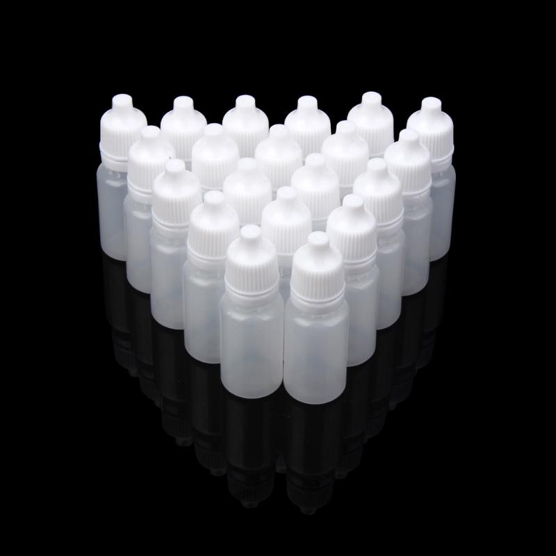 

10/50/100PCS 10ml Empty Plastic Squeezable Dropper Bottles Eye Liquid Dropper Refillable Bottles 2021 AD