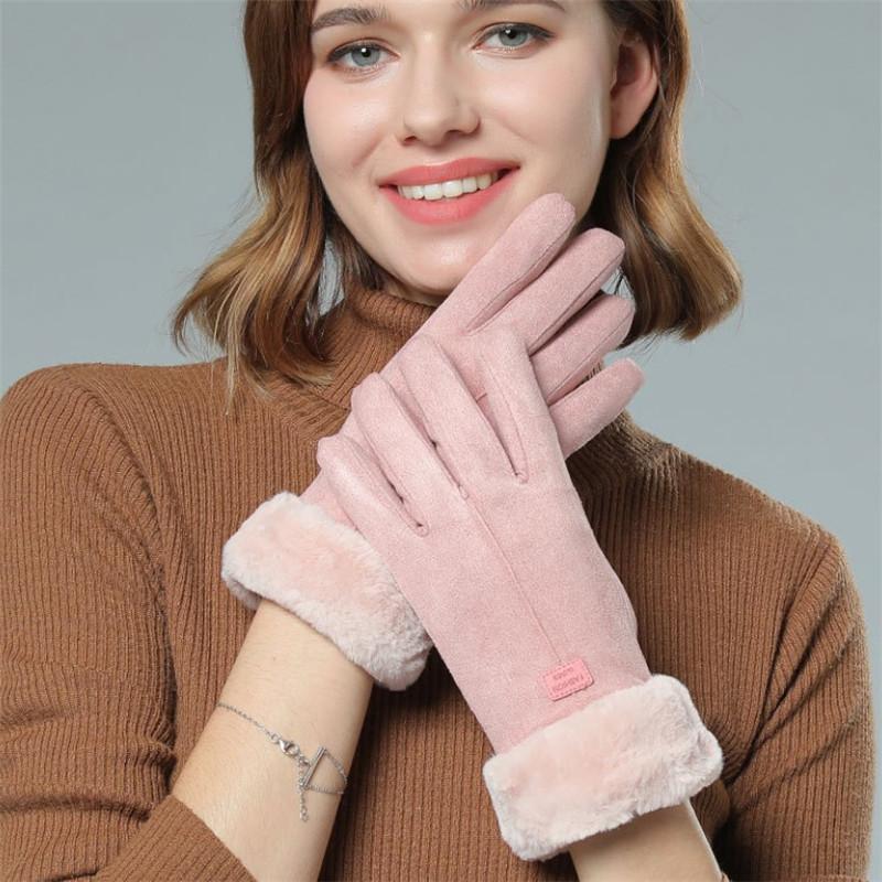

Snow Fashion Winter Thicken Gloves Outdoor Warm