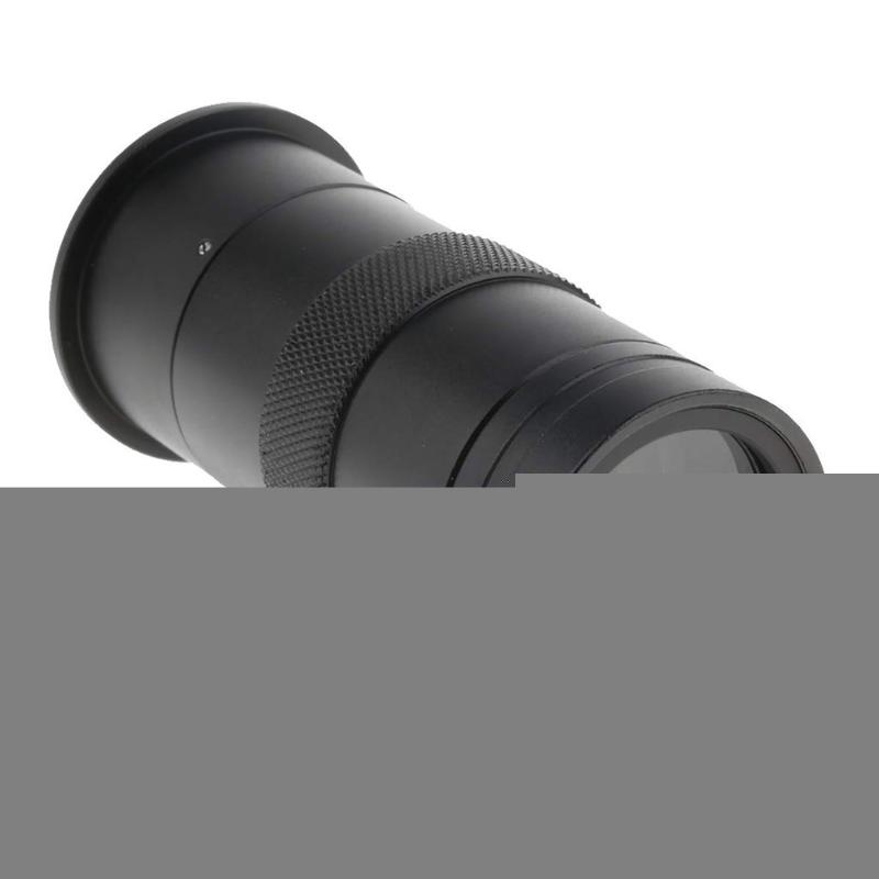 

100X Digital Industrial Microscope Camera BNC AV TV Video Zoom C-Mount Lens Zoom Eyepiece Magnifier Lens