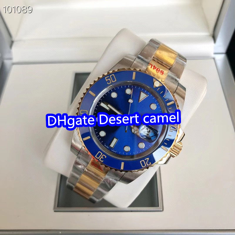 

15 style top quality men's watches 40mm 904L automatic mechanical watch sapphire 2813 Asian movement ceramic ring famous brand waterproof watch-E2, 126719