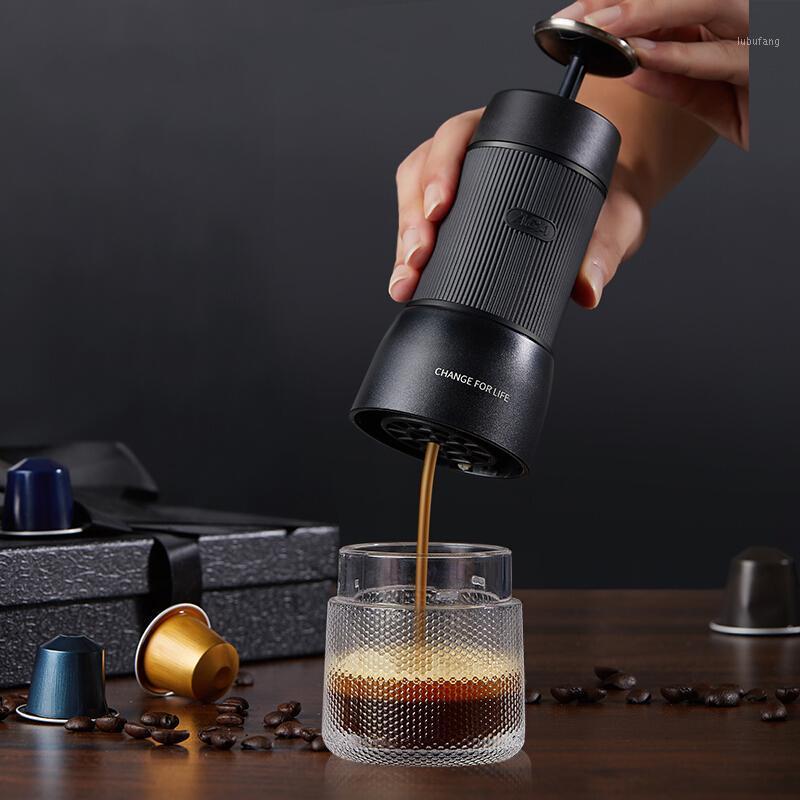 

Portable Coffee Machine Manual Coffee Maker Pressure Espresso Handheld Espresso Maker for Home1
