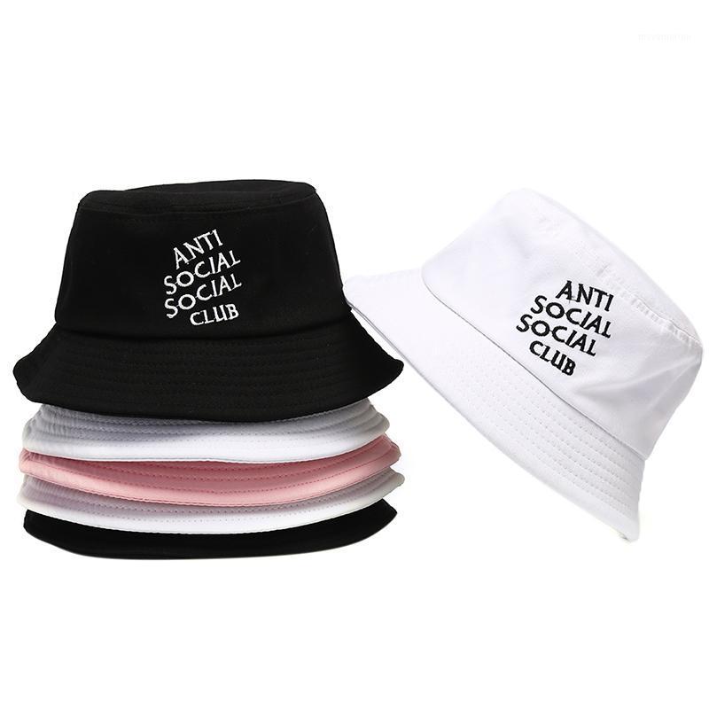 

Letter Embroidery Foldable Bucket Hat Unisex Outdoor Cotton Fishing Hunting Cap1