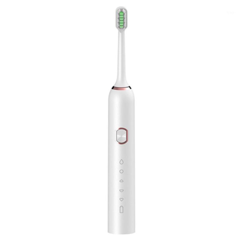 

Electric toothbrush sonic vibration 5 files adult household soft fur USB charging waterproof smart toothbrush1