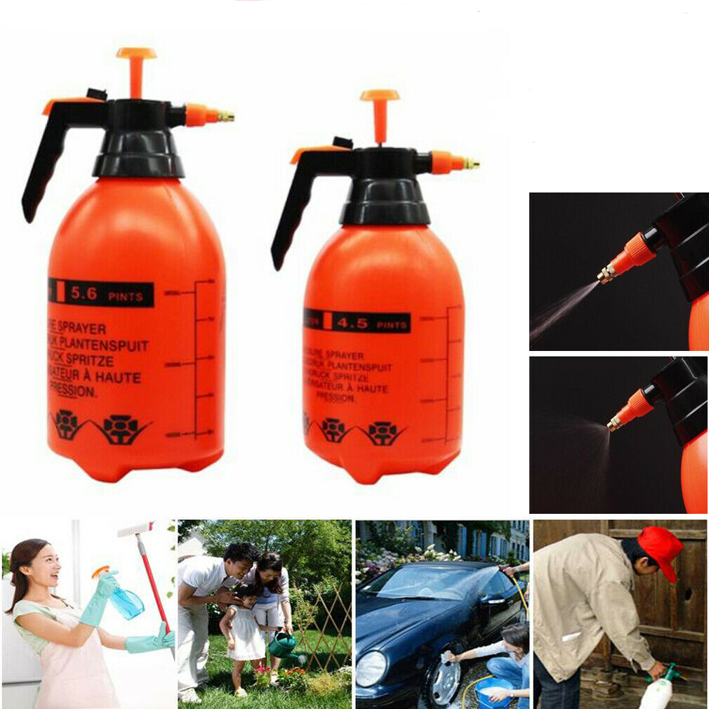 

3/2L Pressure Garden Spray Bottle Handheld Sprayer Home Water Pump Sprayer