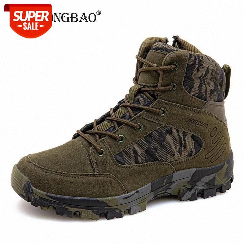 

2020 Military Ankle Boots Men Outdoor Leather Tactical Combat Men Boots Army Hunting Work Shoes Fashion Sneakers #Jm5z, Beige