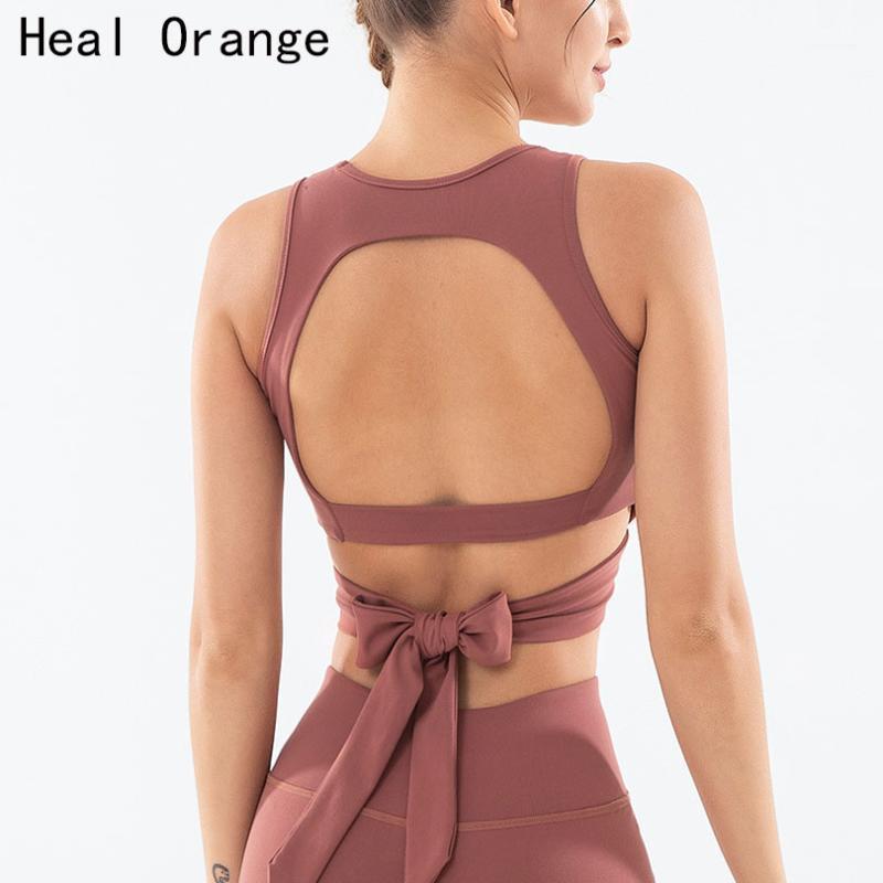 

2020 Casual Womens Ladies Sleeveless Yoga Shirts Vest Tank Top Gym Running Stretch Cool Dry Wicking Fitness Yoga Top Tanks Tops1, Brown