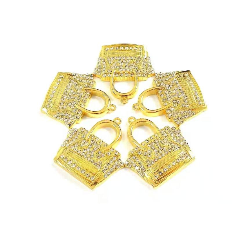 

Charms 10pcs Purse For Women DIY Jewelry Accessories P20, Bronze;silver