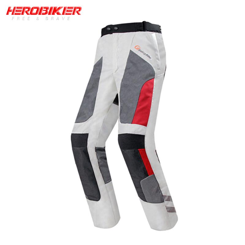 

Motorcycle Pants Waterproof Protective Gear Moto Motocross Pants Motorcycle Riding Trousers Pantalon For 4 Season