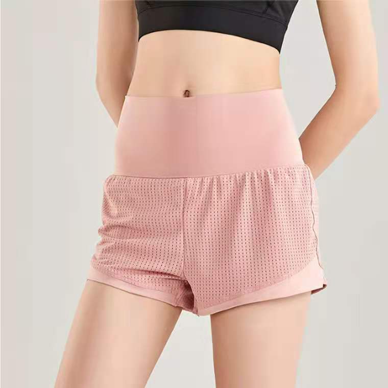 

Lu-95 same women Yoga Pants sports pocket tight fitness quick dry high waist hip YOGA SHORTS, Various colors