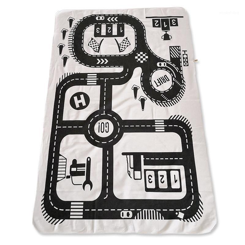 

Baby Play Mat Soft Crawling Rugs Car Track Pattern Puzzles Learning Toy Nordic Style Kids Room Decoration Floor Carpet1, As show