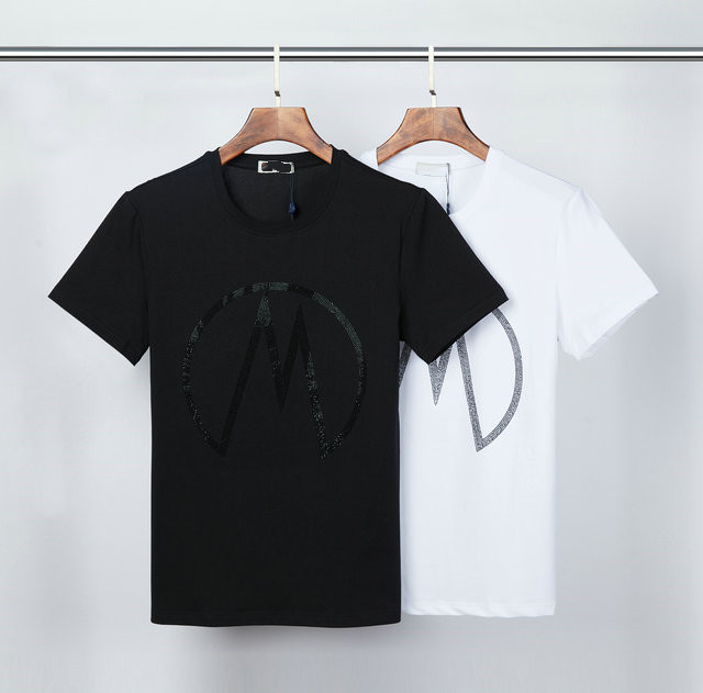 

2020 NEW Mens Womens Designer T shirts Printed Fashion man T-shirt Top Quality Cotton Casual Tees Short Sleeve Luxe TShirts Y101, White