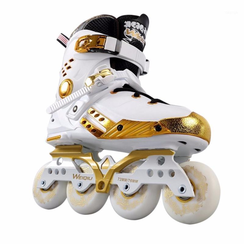 

Speed skating roller skates professional racing children adult adult roller skates big wheel speed competition roller skates men and women1, Black(not light)