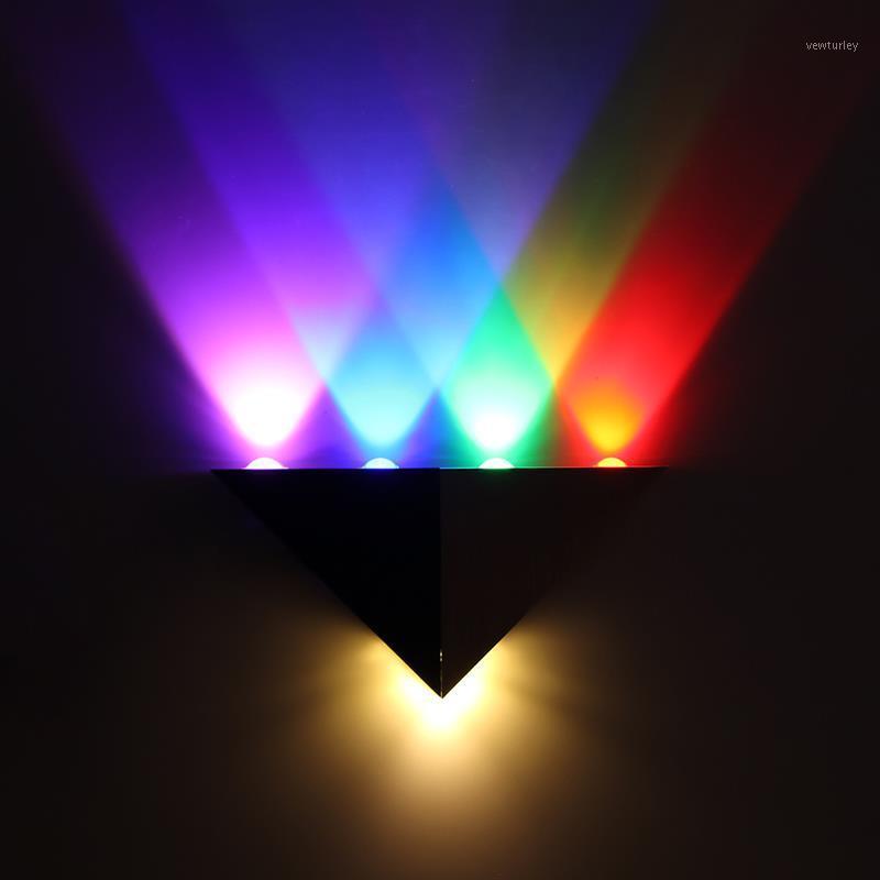 

For Home Decoration Modern Triangle Led Wall Lamp 90-264V High Power Led Wall Light Home Lighting Aluminum Luminaire1