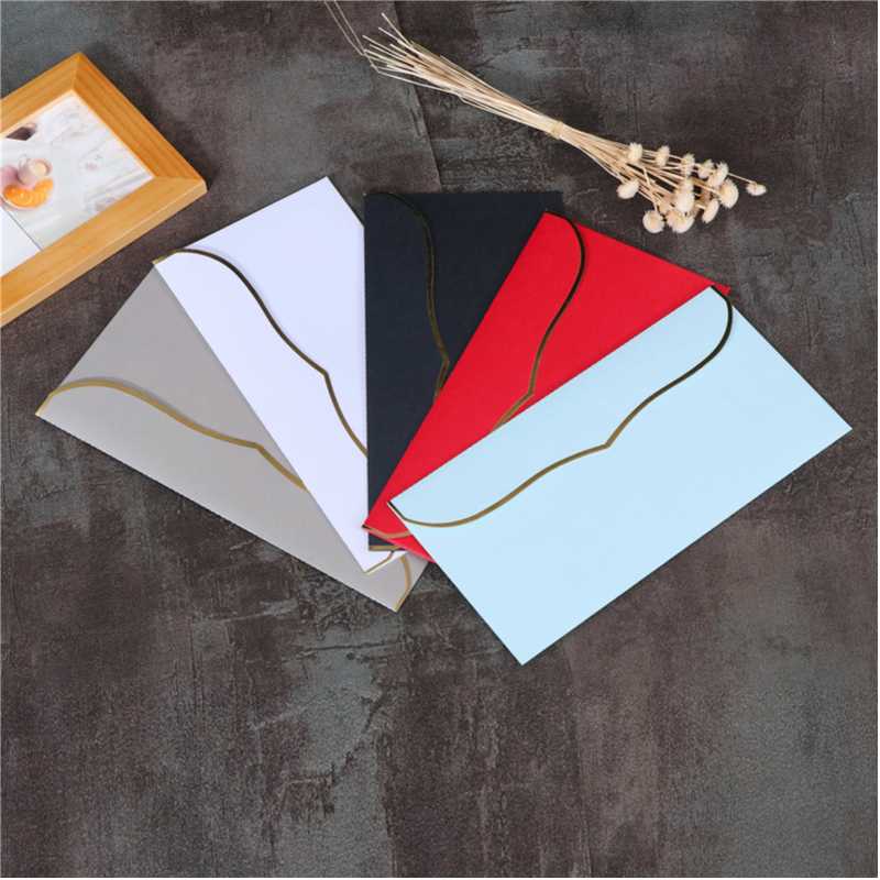 

Business western-style top grade invitation envelope customization creative aesthetic literary invitation envelope can bronzing