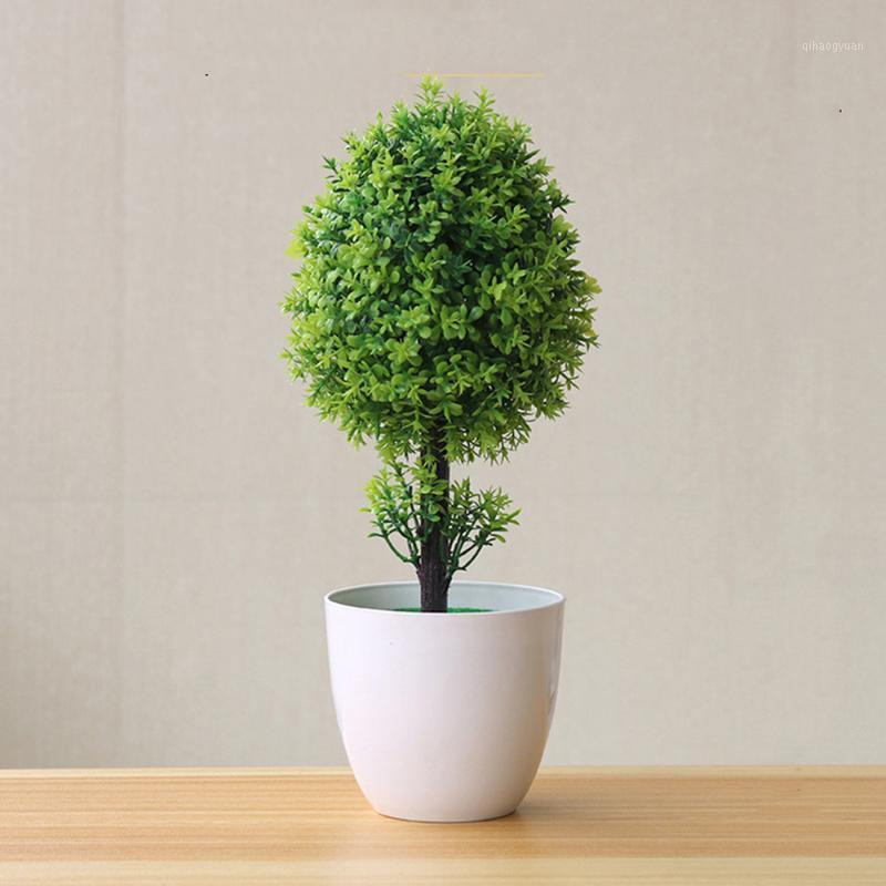 

NEW Artificial Plants Bonsai Small Tree Pot Plants Fake Flowers Potted Ornaments For Home Decoration Hotel Garden Decor1