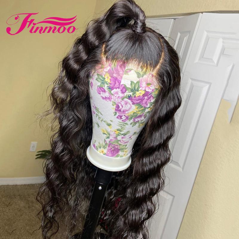 

150% Density Natural Color Deep Wave Lace Front Human Hair Wigs Brazilian Remy Hair Wigs For Women Pre Plucked With Baby, As pic