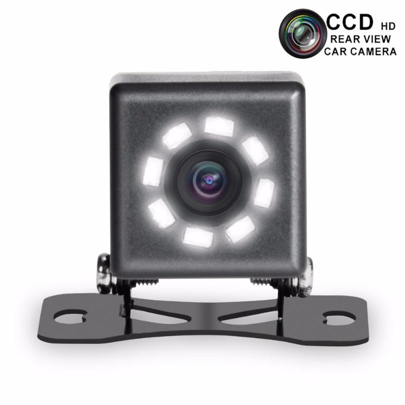 

Car Rear View Reverse Camera Car Backup Reversing Camera CCD 8 LED Light Night Vision Parking Assistance 170 Wide Angle