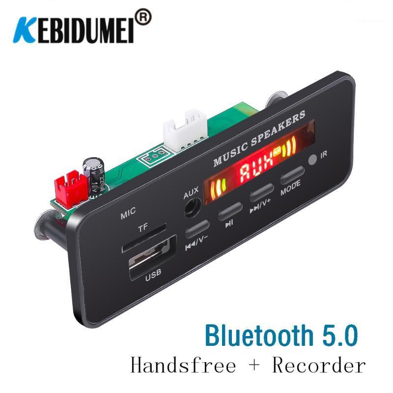 

Car Mp3 decoder Board Music player Bluetooth Handsfree Wireless FM Module TF Card 3.5mm USB AUX Music WMA WAV MP3 Decording1